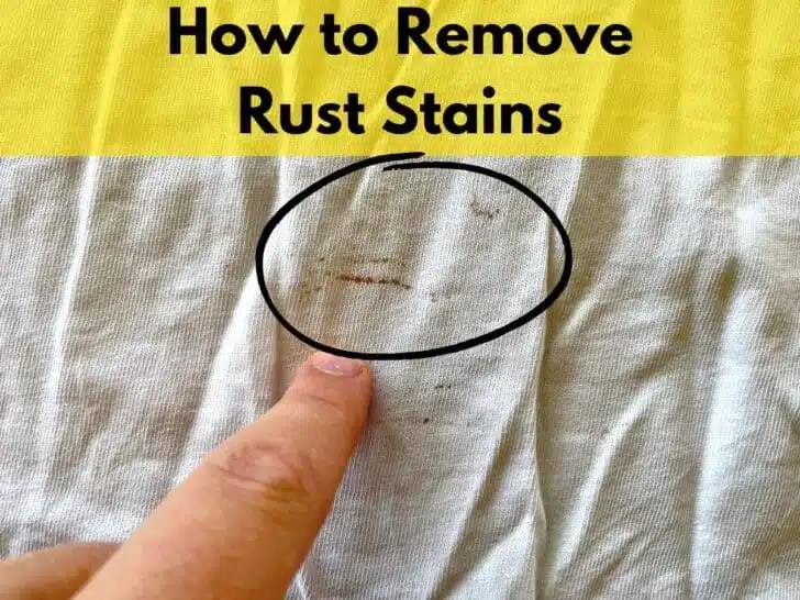 How to Get Rust Stains Out of Clothes: Easy and Effective Tips