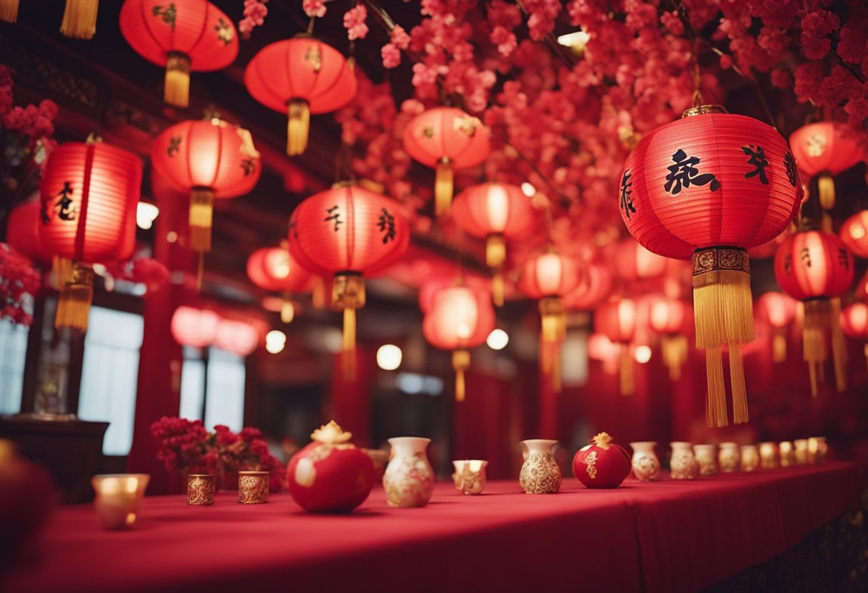 red in Chinese wedding