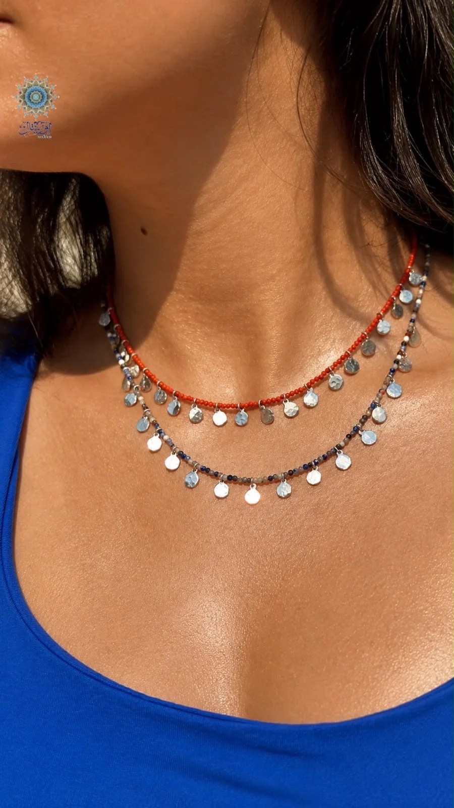 Sunlit gem Symphony necklace