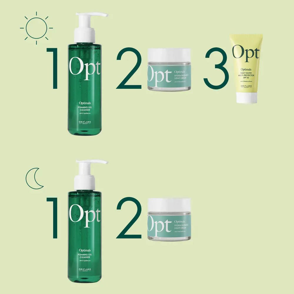 Opt Optimals Hydra Radiance Light Cream