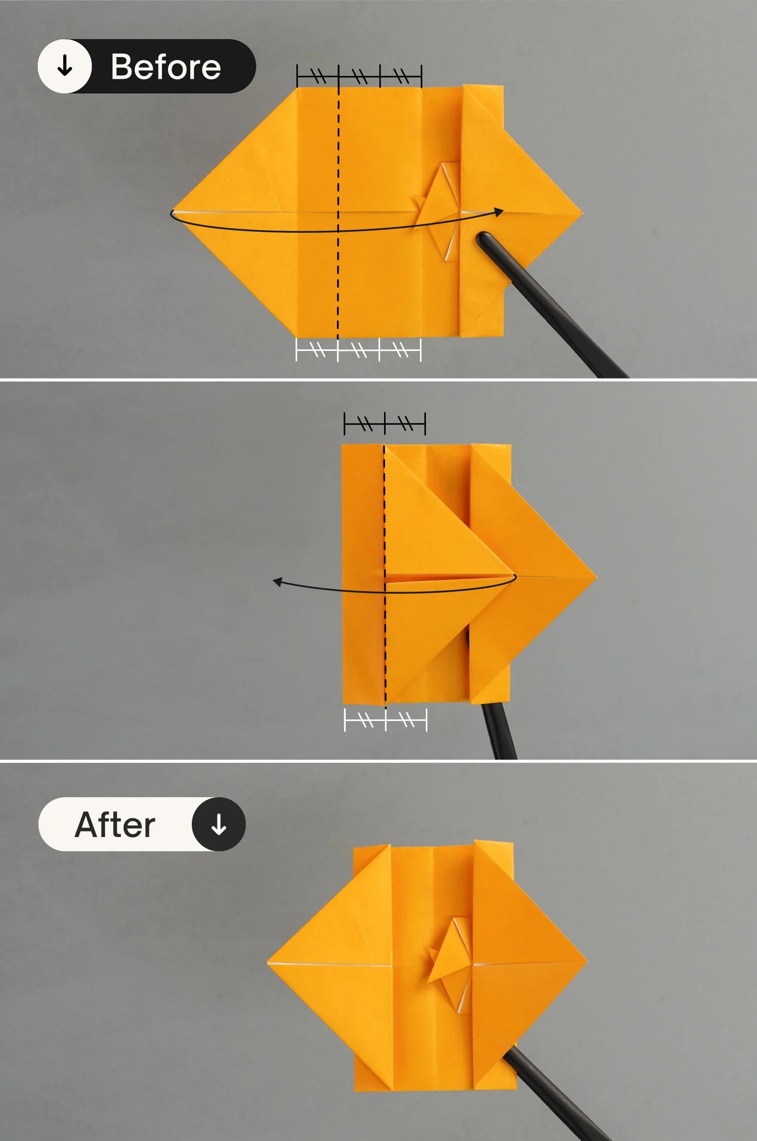 Origami Paper Game Step By Step How To Fold An Origami Fortune Teller Origami Pig 11.webp