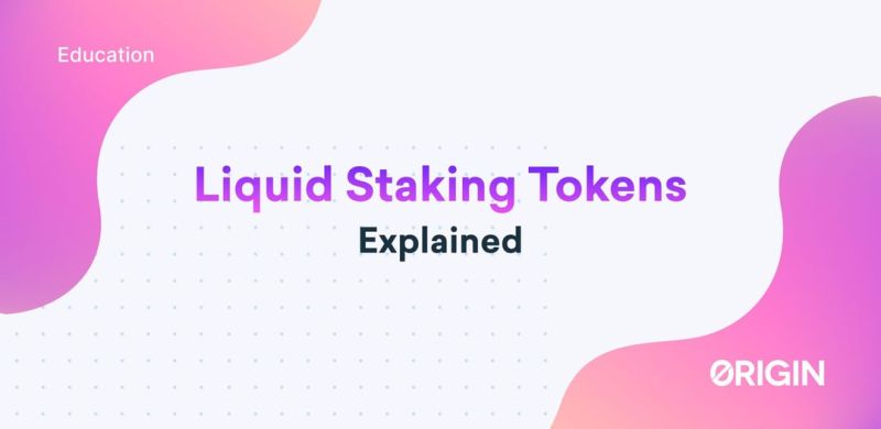 A Guide To Liquid Staking Tokens Hackernoon - Beautiful Gradient Background - 8K