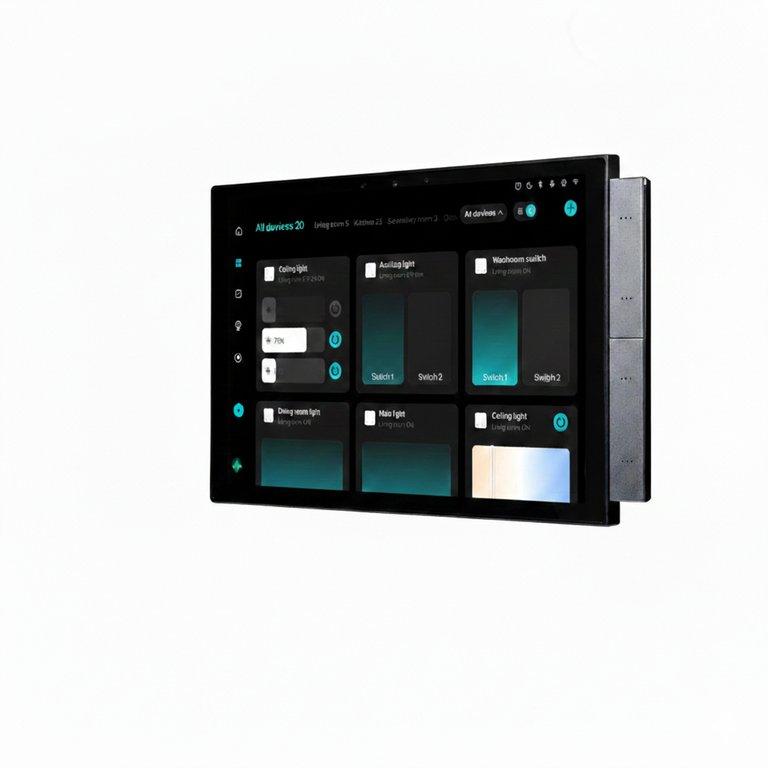 10" Touch Control Panel with tuya gateway+Music center+Intercom display 3 in 1