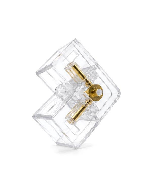 Aluminum Linear Light Fitting - 90° Two-Way Connector