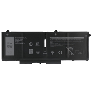 07KRV 58WH Battery For Dell Latitude 7330, 7430, 7530, 5330, 5430, 5530 Series, Precision 3570 Series, Y86WG, H4PVC