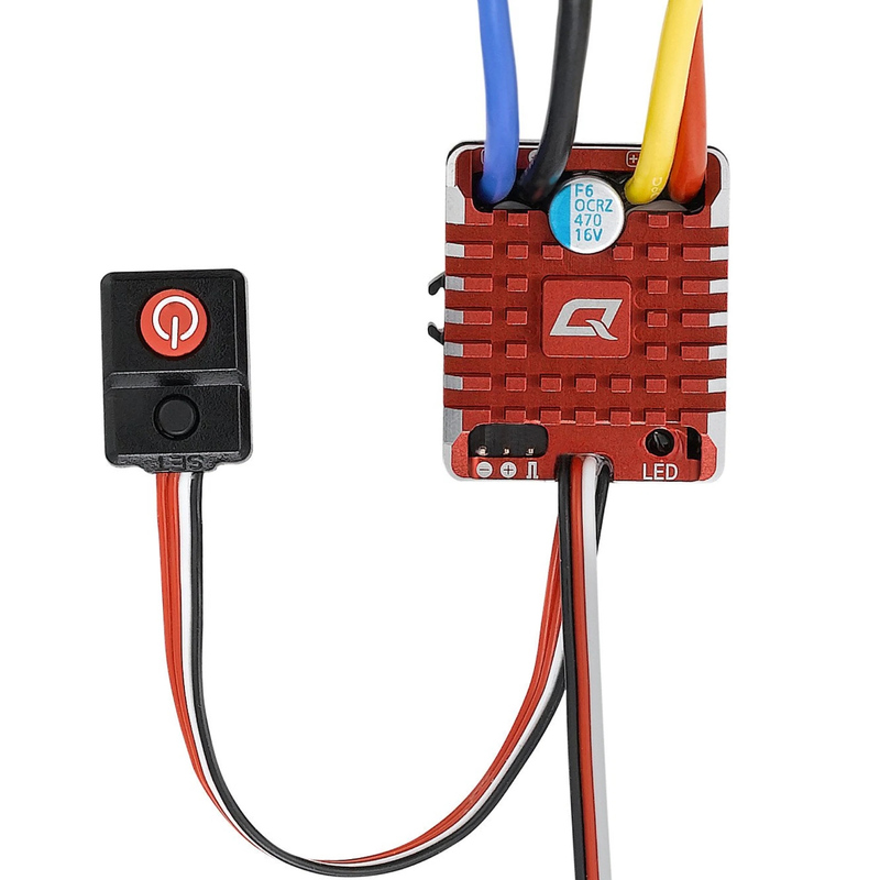 Hobbywing QuicRun WP 1080 waterproof brushed ESC for crawler 80A