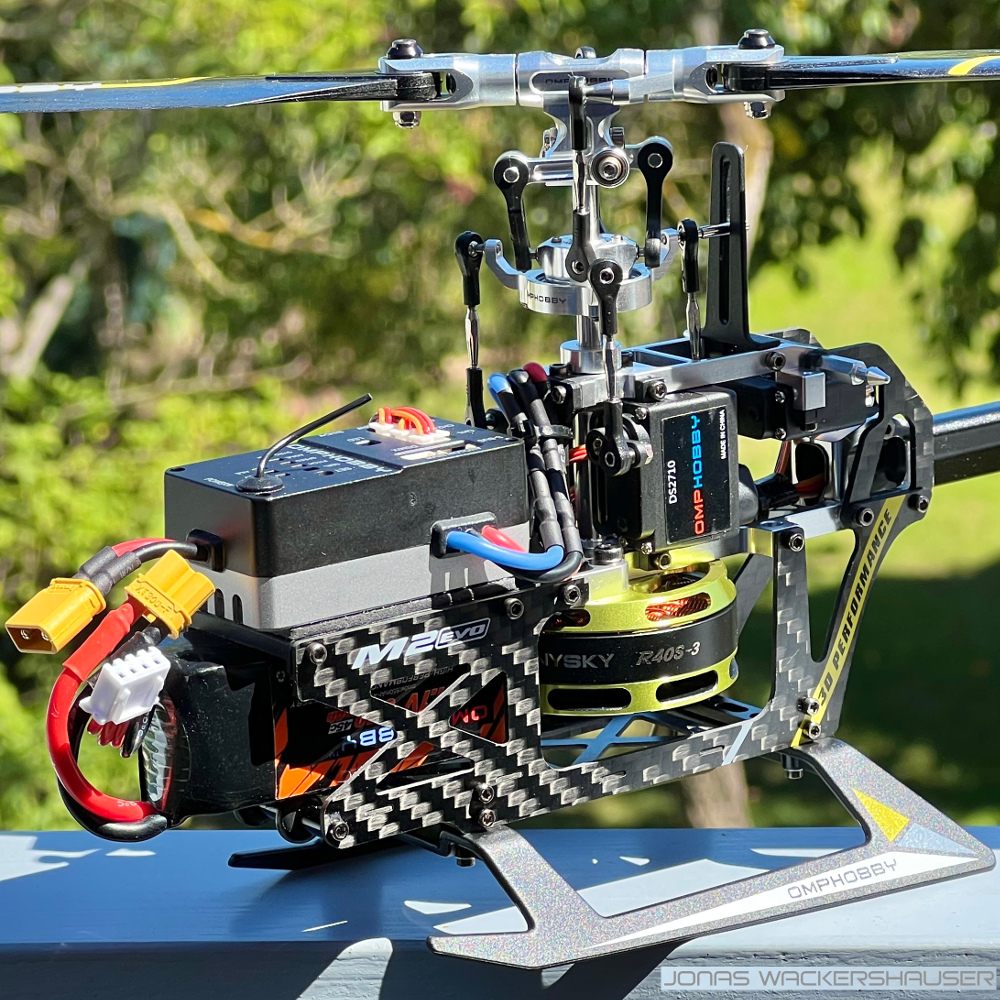 OMP M2 EVO Helicopter RTF combo