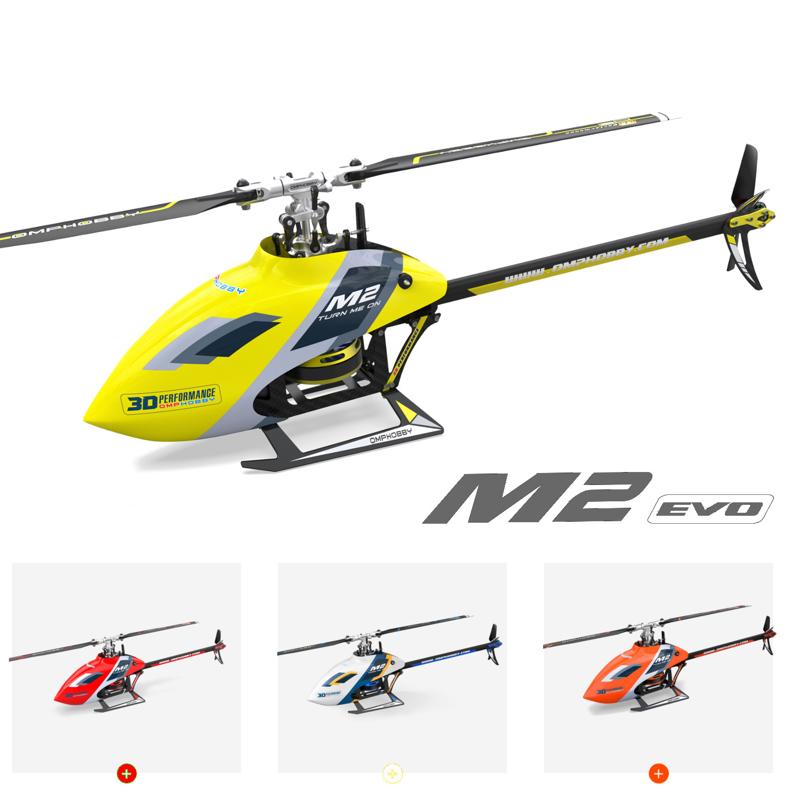 OMPHobby M2 Explore RC Helicopter BnF (updated version)