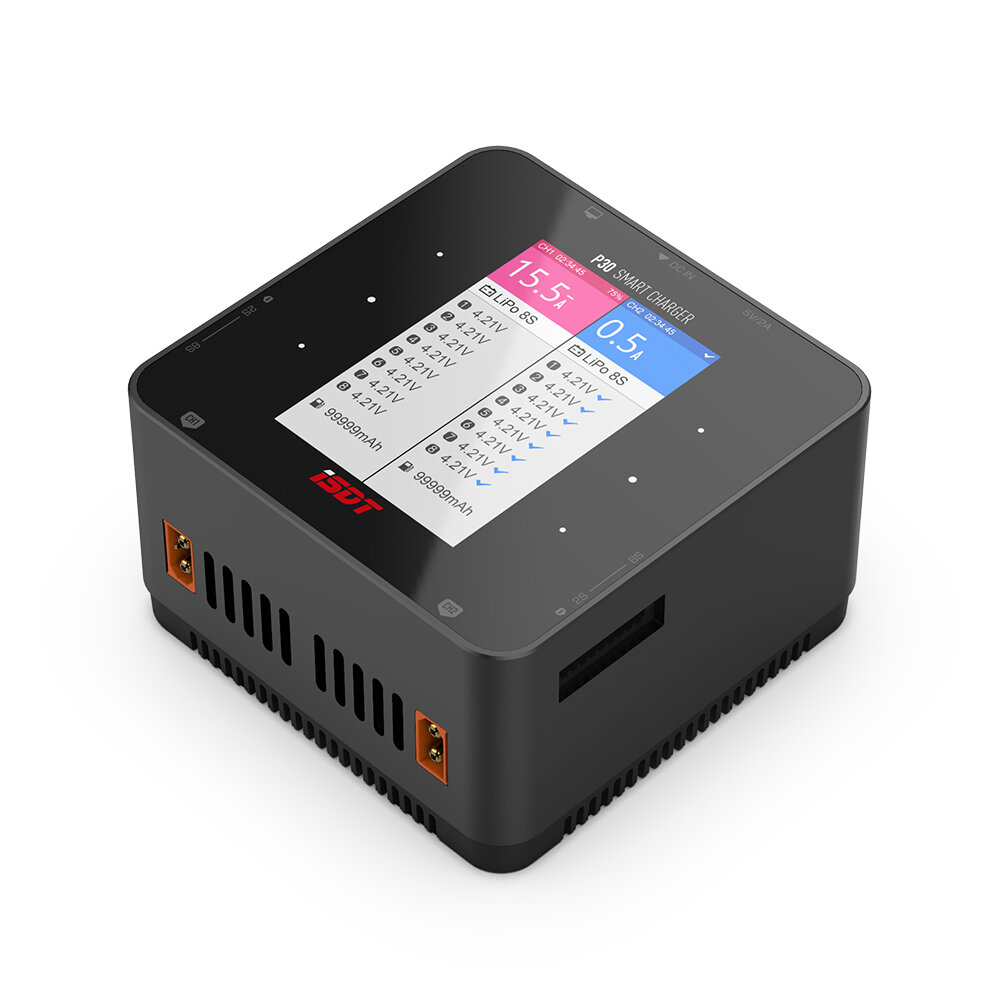 ISDT P30 Dual Channel Battery charger 1500W DC 1-8S LiPo