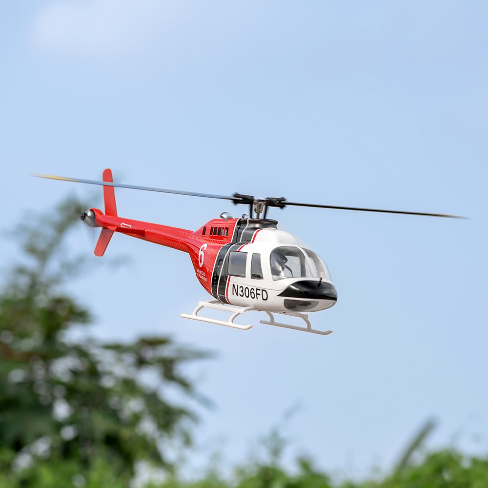 Flywing Bell 206 ACE GPS Stabilized Scale RC Helicopter 470 RTF