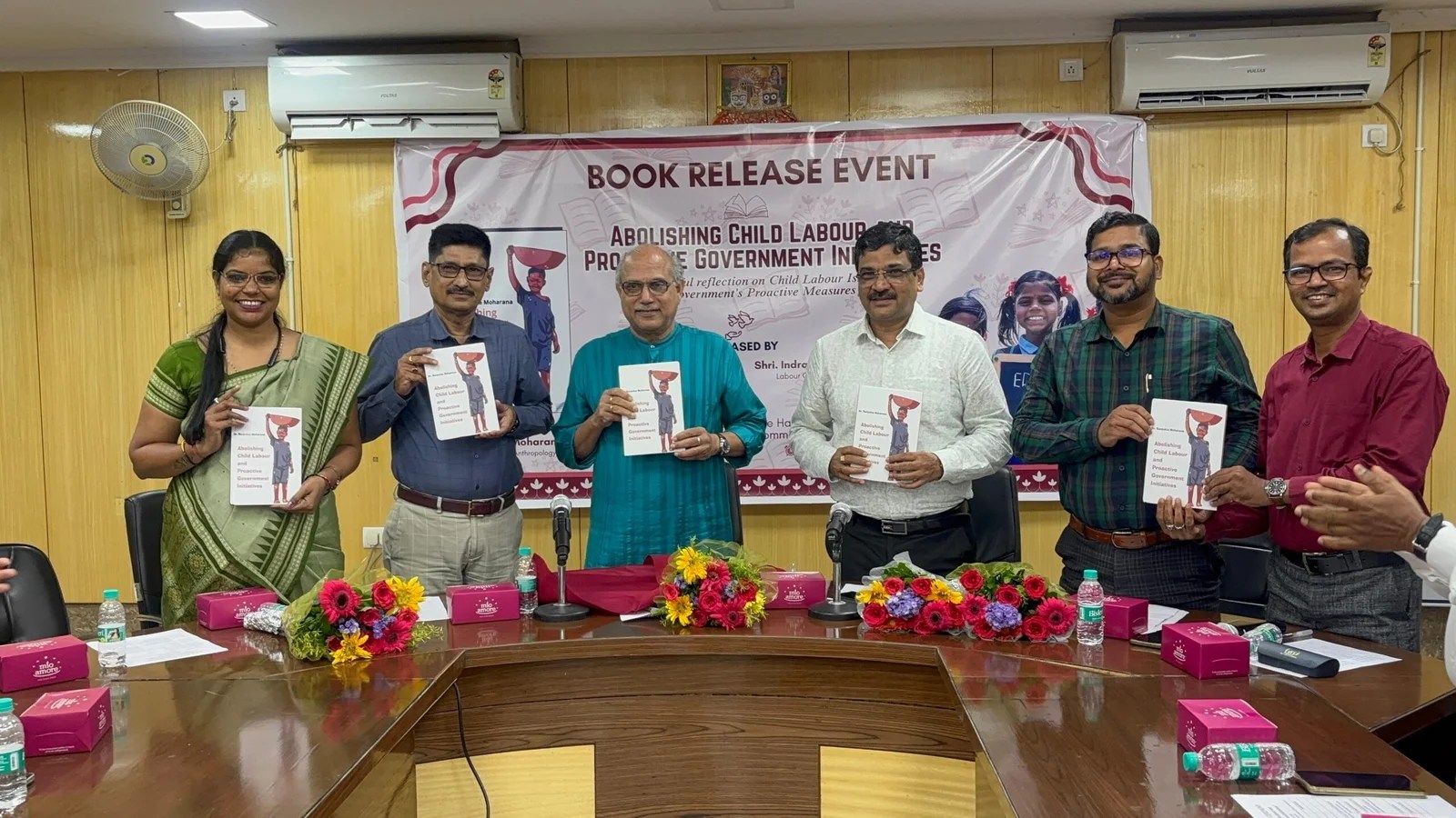 Dr. Sanjukta Maharana’s Book Launched on Child Labour