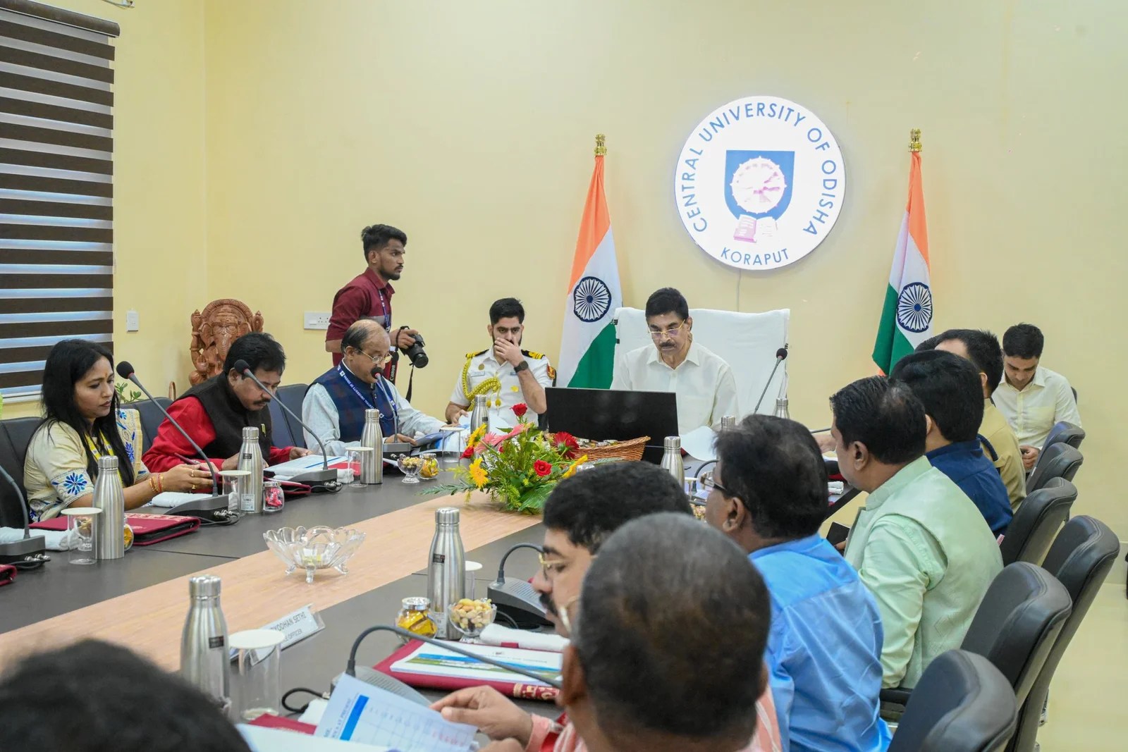 Governor Reviews Education, Development Projects in Koraput