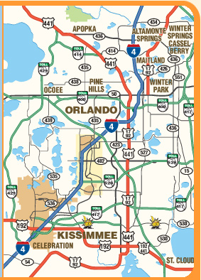 Maps Kissimmee Florida Traffic Counts Map Osceola County 05 PrtMaps MapArea 