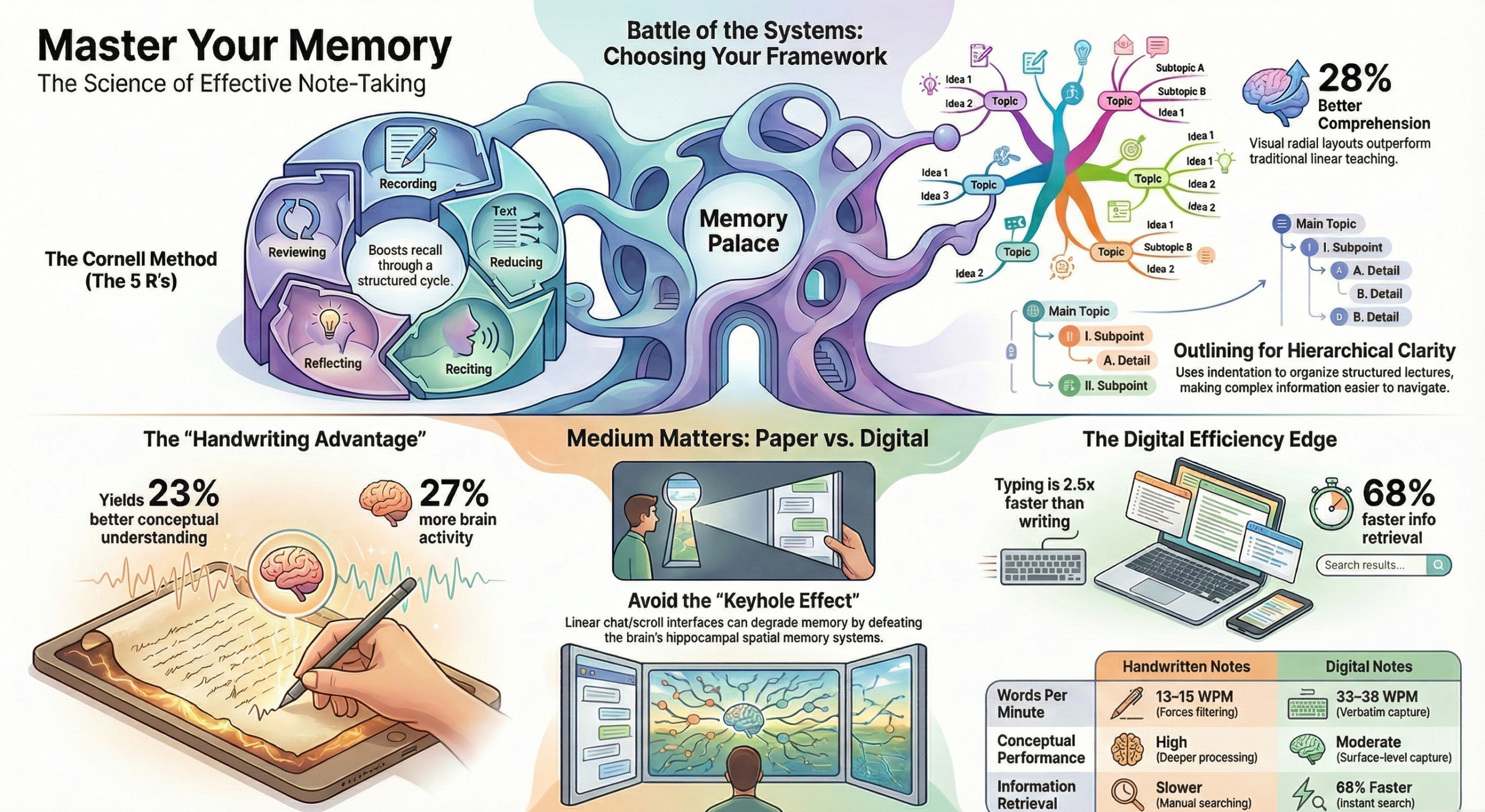 Mind Maps vs Notes