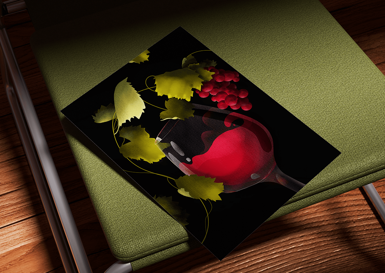 Illustration Raisin