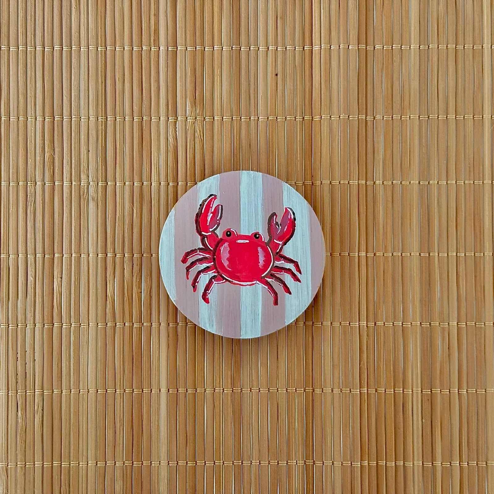 Magnet décapsuleur - crabe. Souvenir ou élément de décoration incontournable