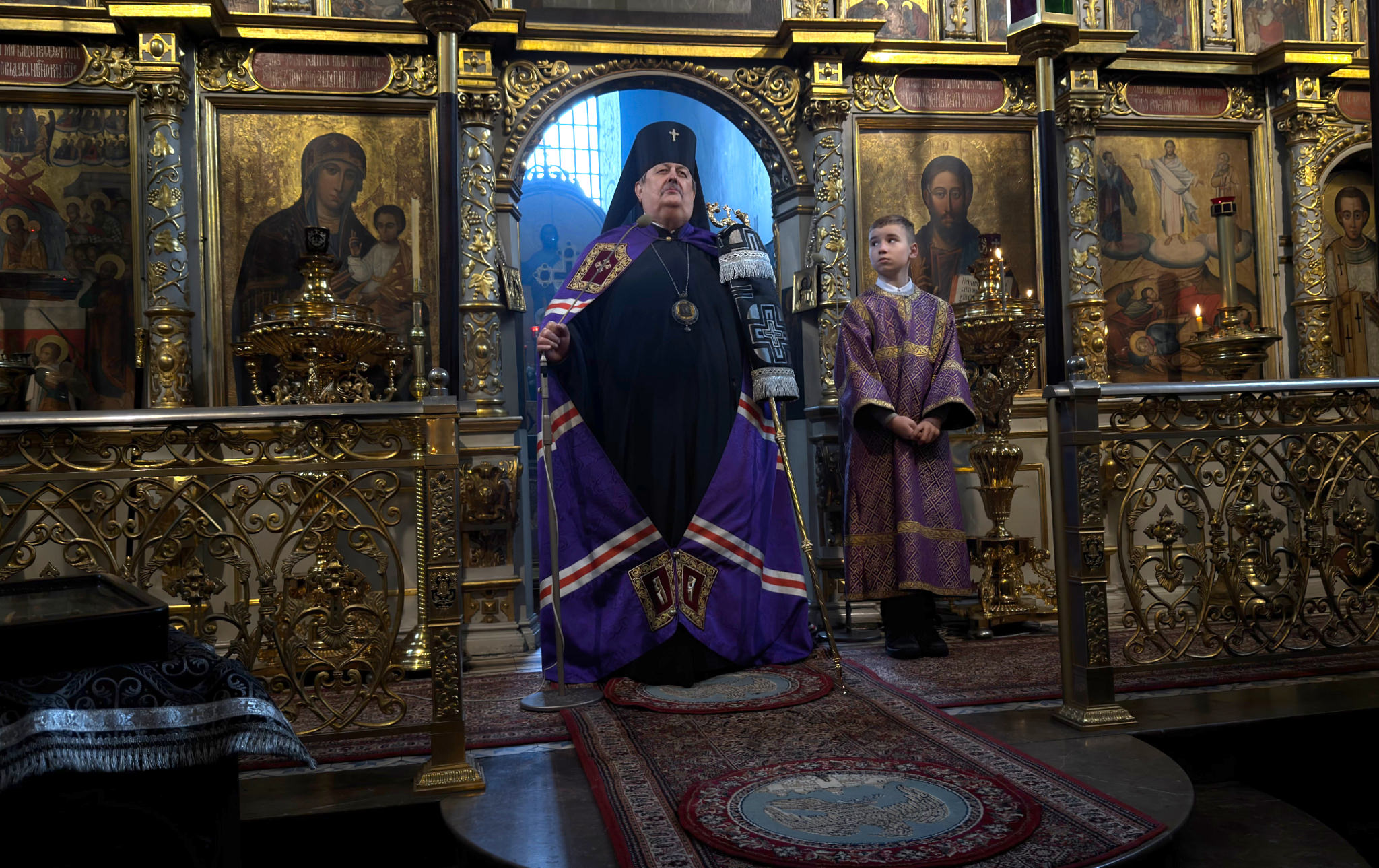 Kazanie głosi JE abp Abel