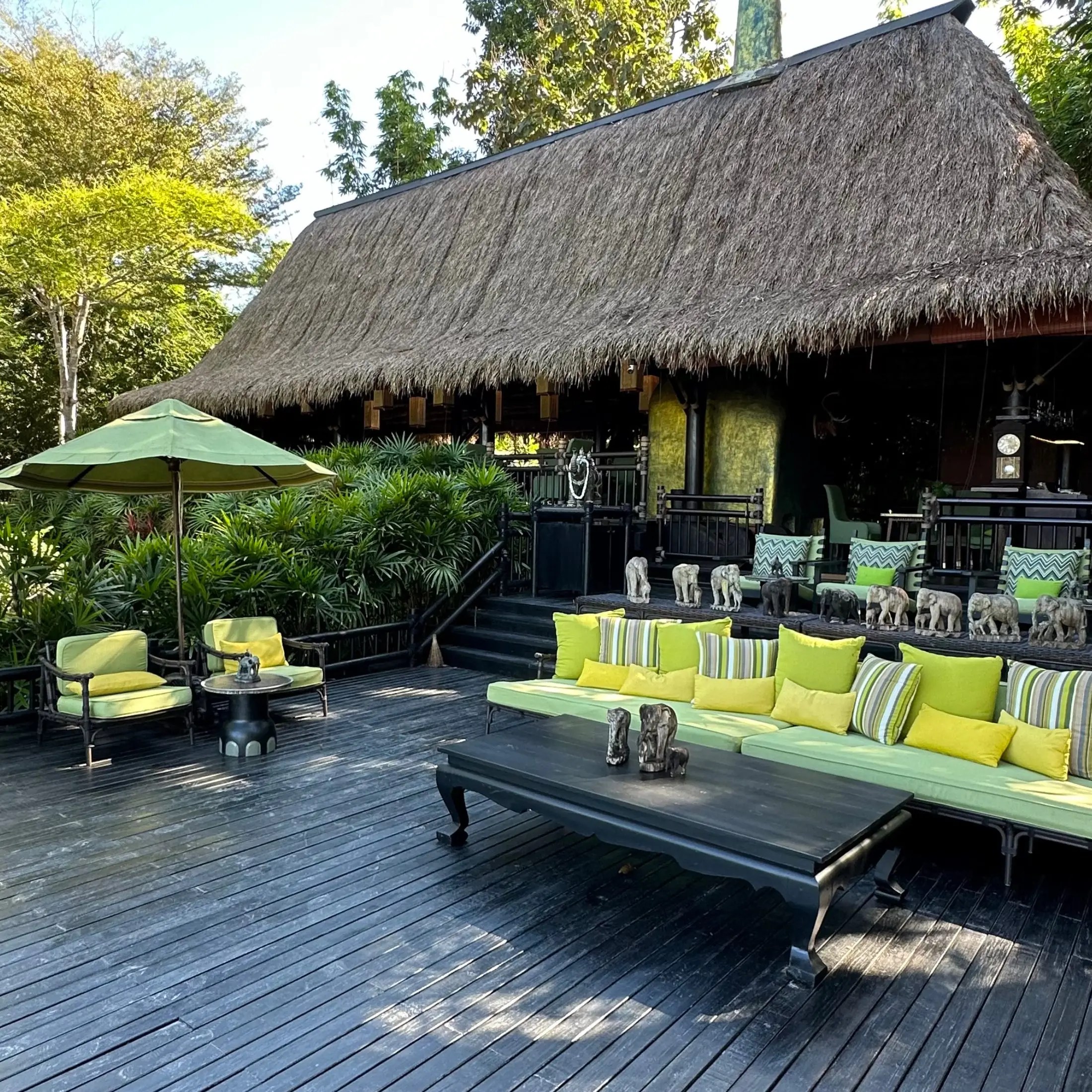 Afternoon Sun Deck at the Ning Yao