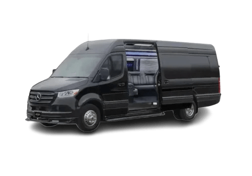 Transport d'entreprise en van Sprinter de luxe Fort Lauderdale