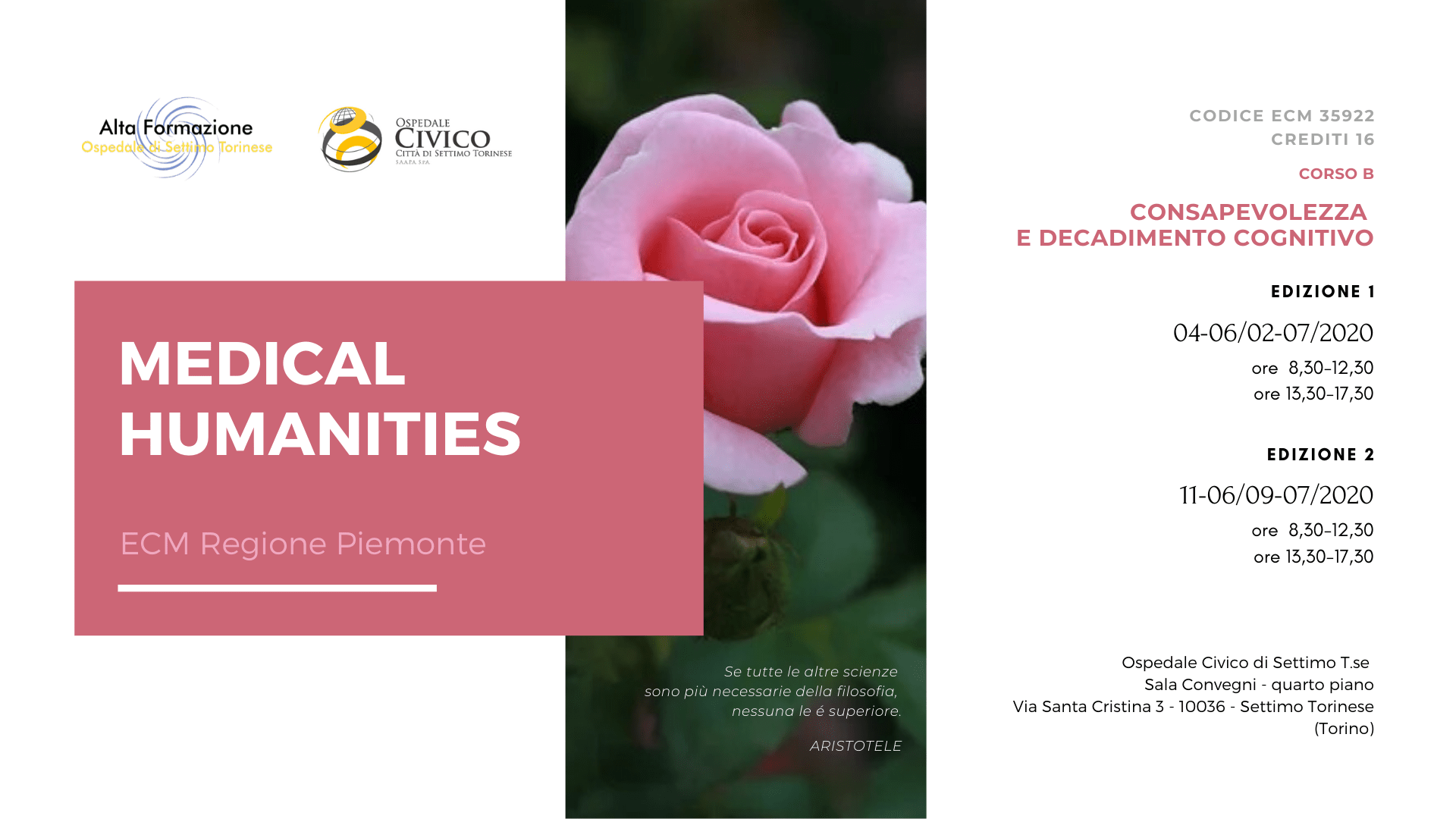 Medical Humanities – Consapevolezza E Decadimento Cognitivo – Ospedale Civico Città Di Settimo Torinese 1080_x_1920_png