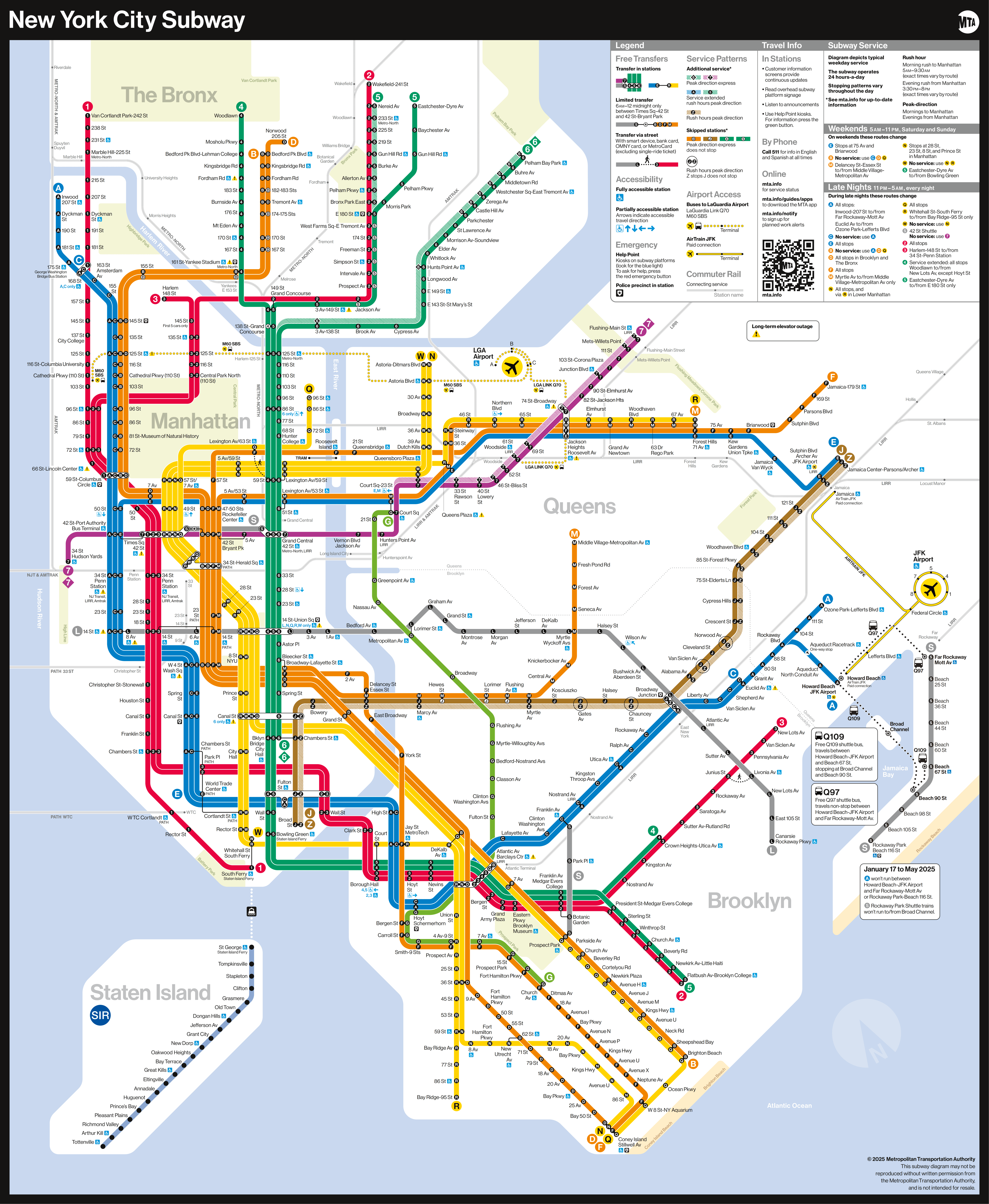 United States Subway System 2026 11 Urban Centers 1107 Stations New York Metro Map 