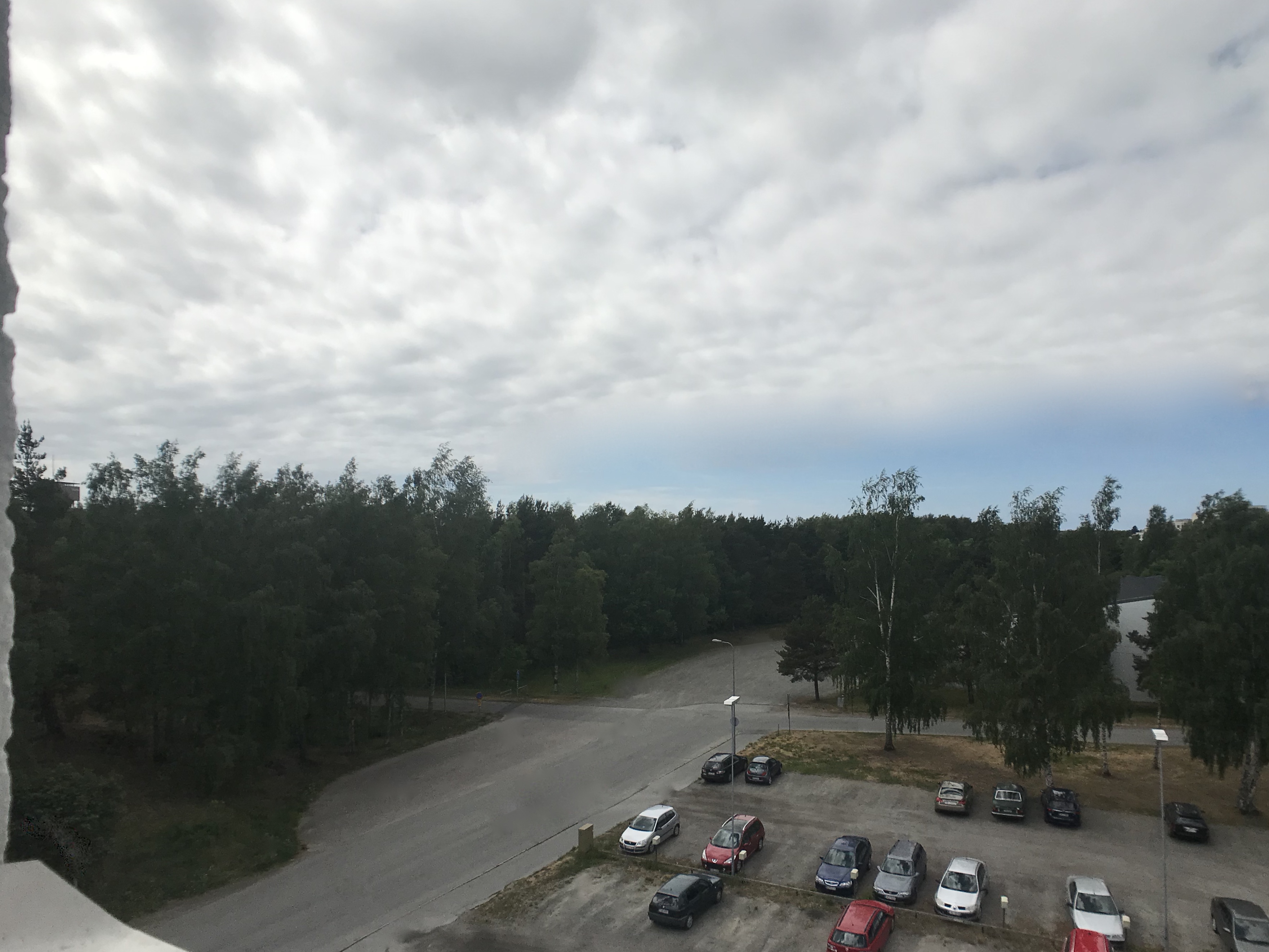 Näkymä keittiön ikkunasta