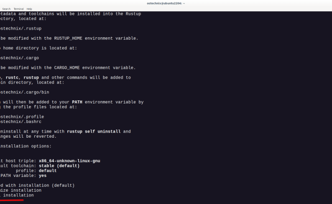 How To Install Rust Programming Language In Linux - OSTechNix