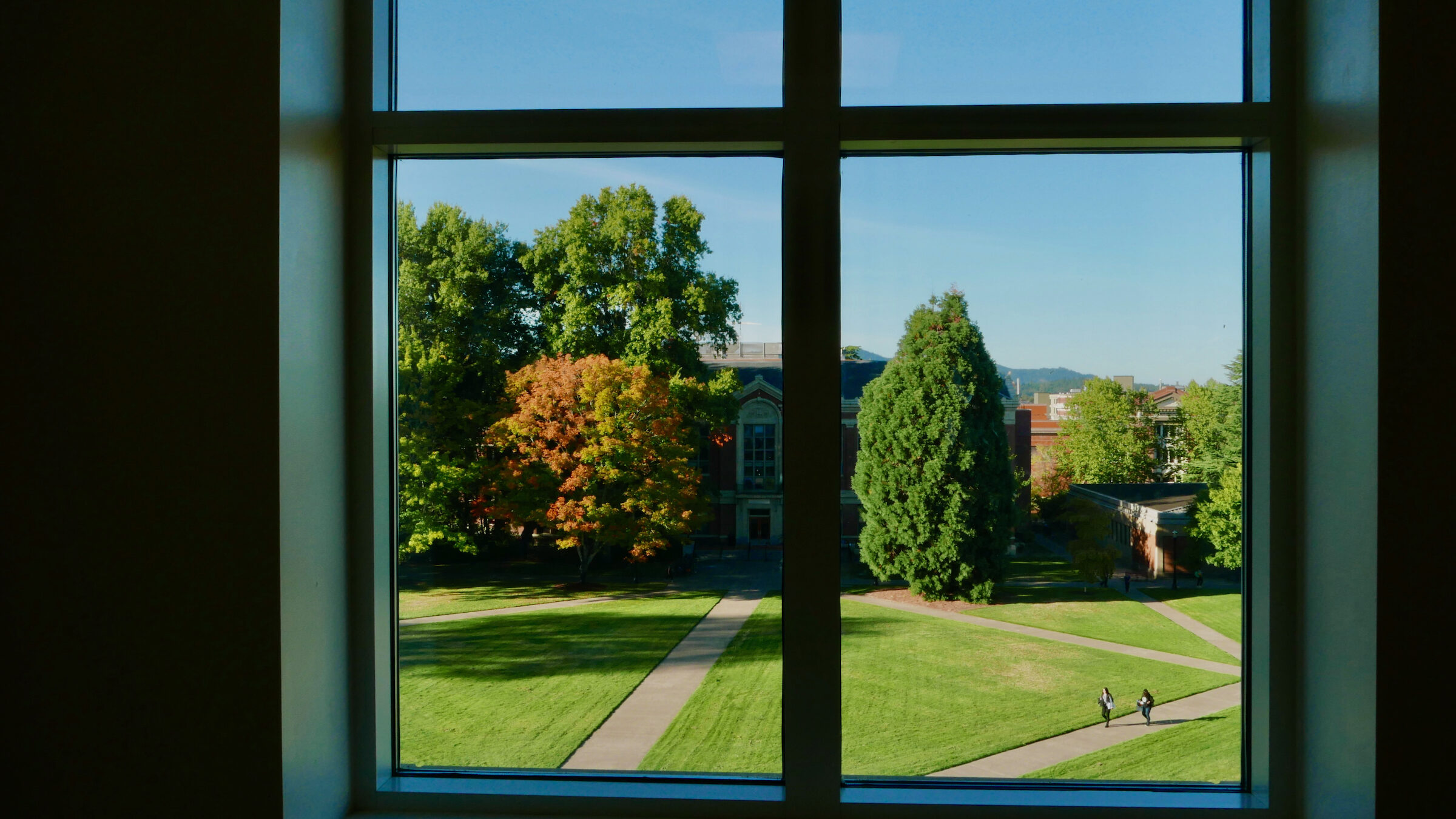 View from OSU Valley Library