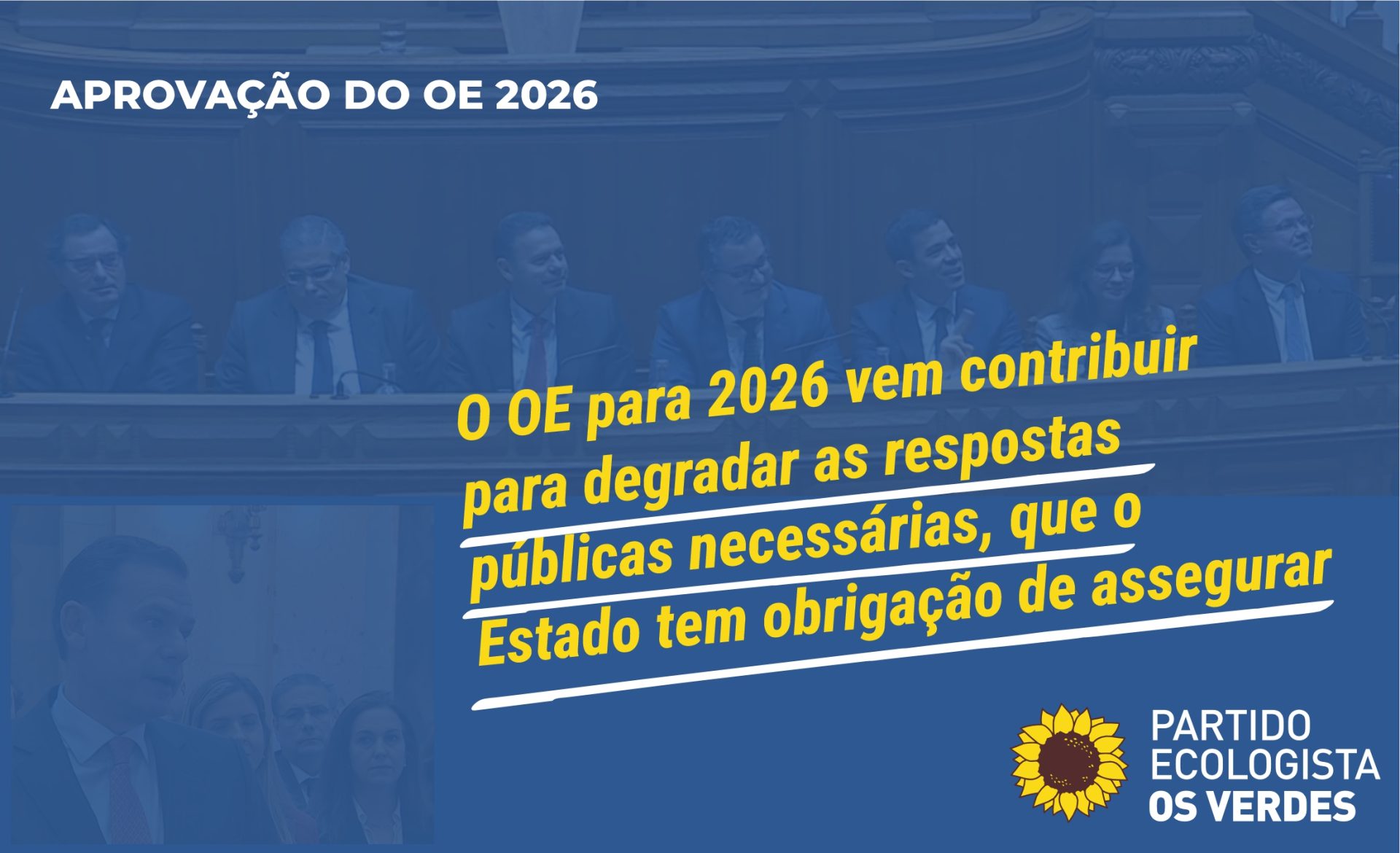 OE 2026 SEM SURPRESAS UM PASSO PARA O RETROCESSO Partido Oe Header 