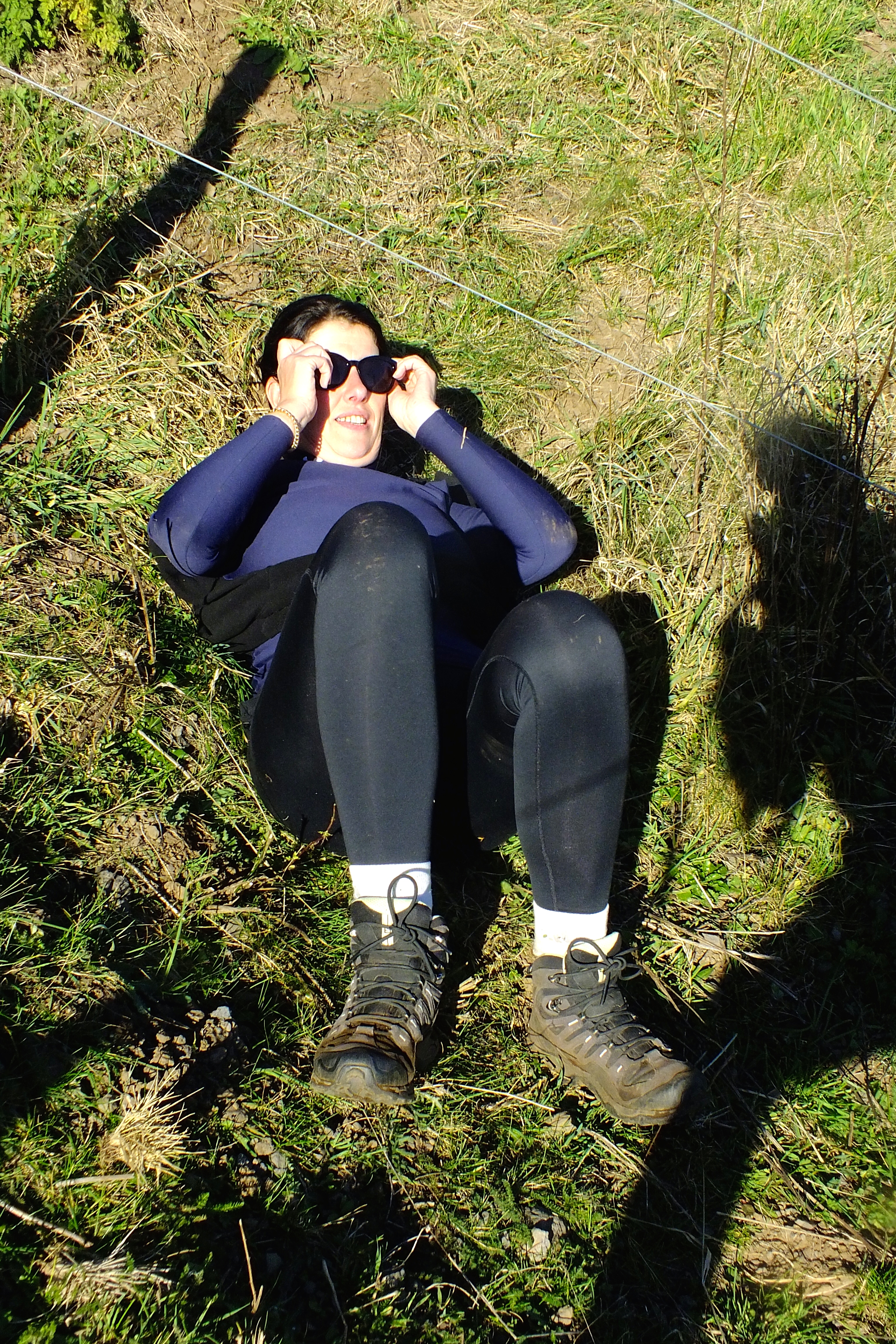 Slithering under a shocking fence