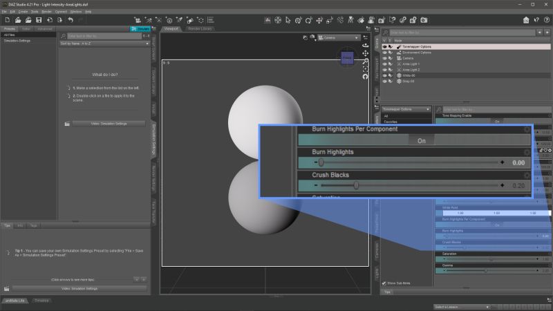 Light Intensity Inside Dazstudio - Download Perfect Mountain Background | 4K