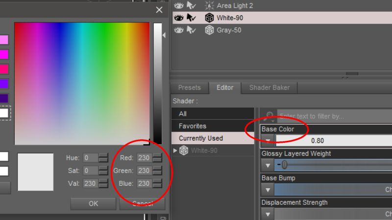 Light Intensity Inside Dazstudio - Mountain Pattern Collection - HD Quality
