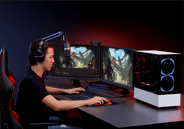 Un setup de streaming Avermedia