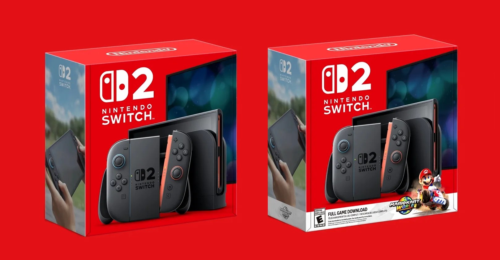 La Nintendo Switch 2 avec et sans Bundle