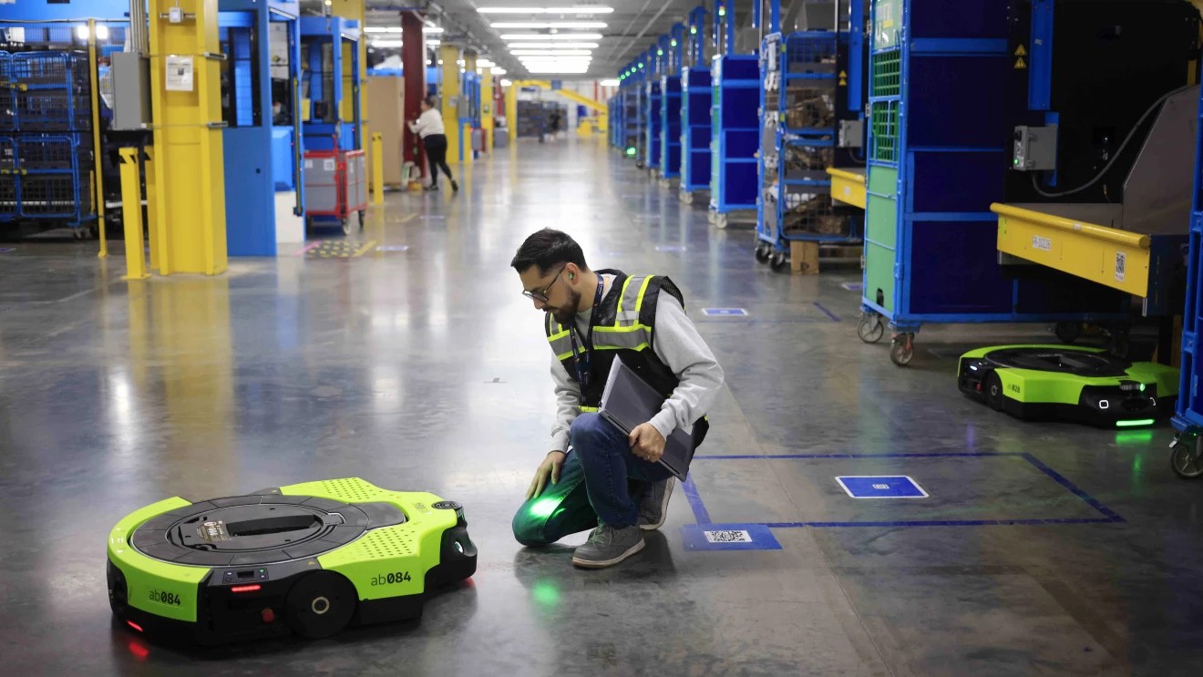Un des robots d'Amazon