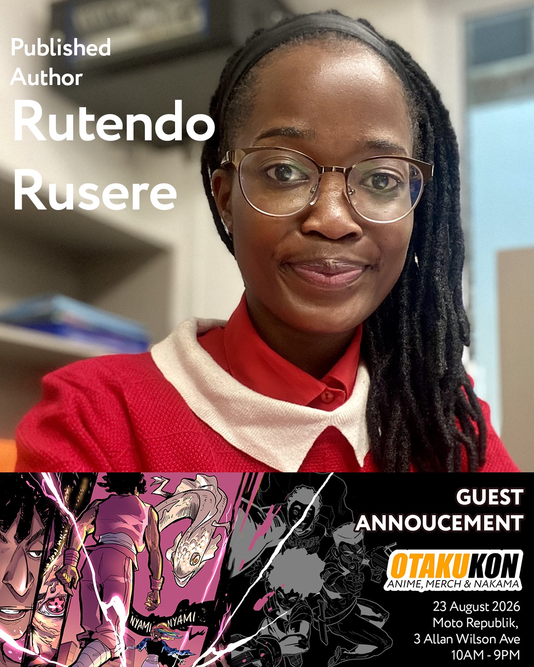 Rutendo Rusere is a guest at OKAF 2026
