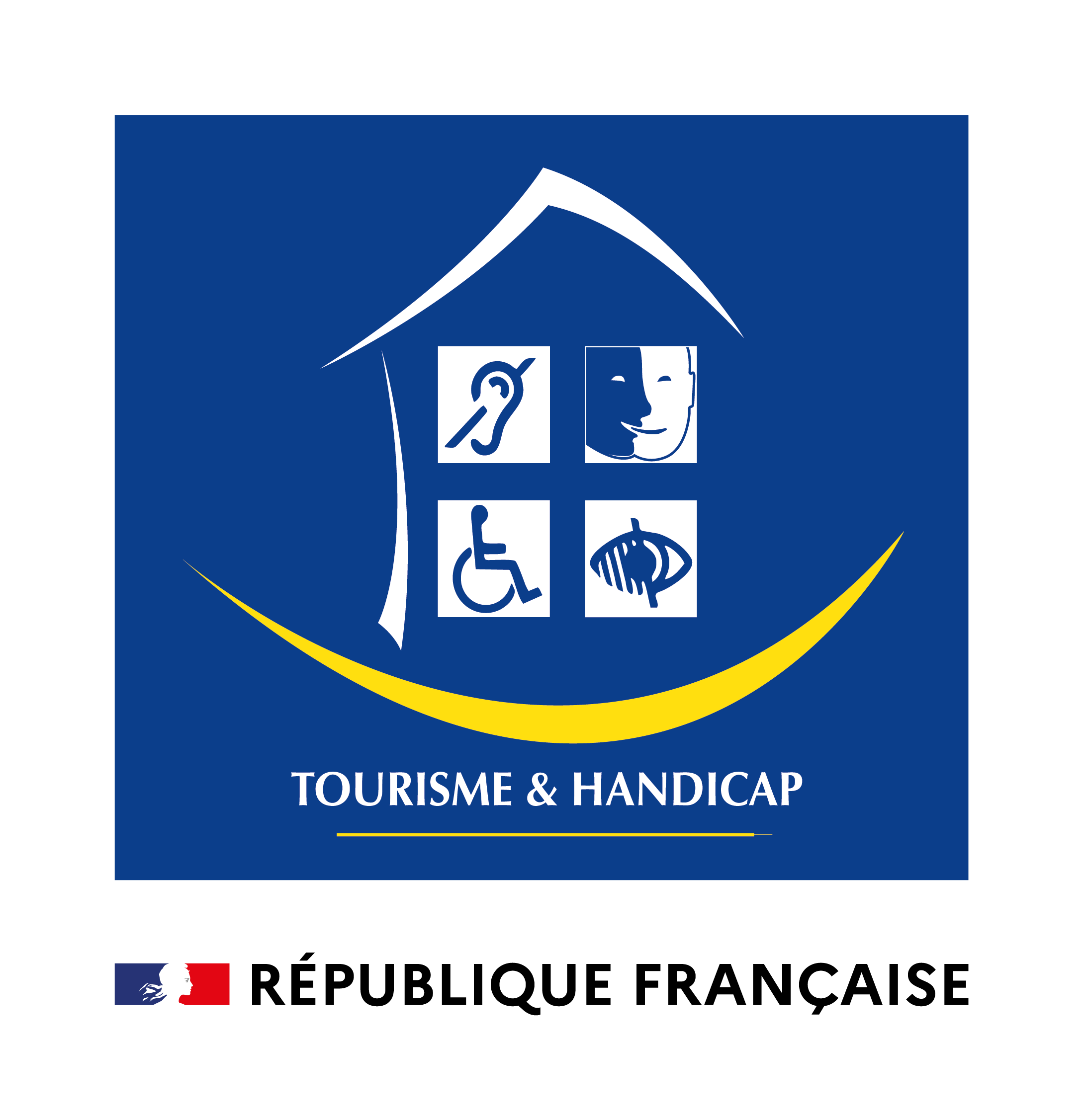 logo tourisme et handicap