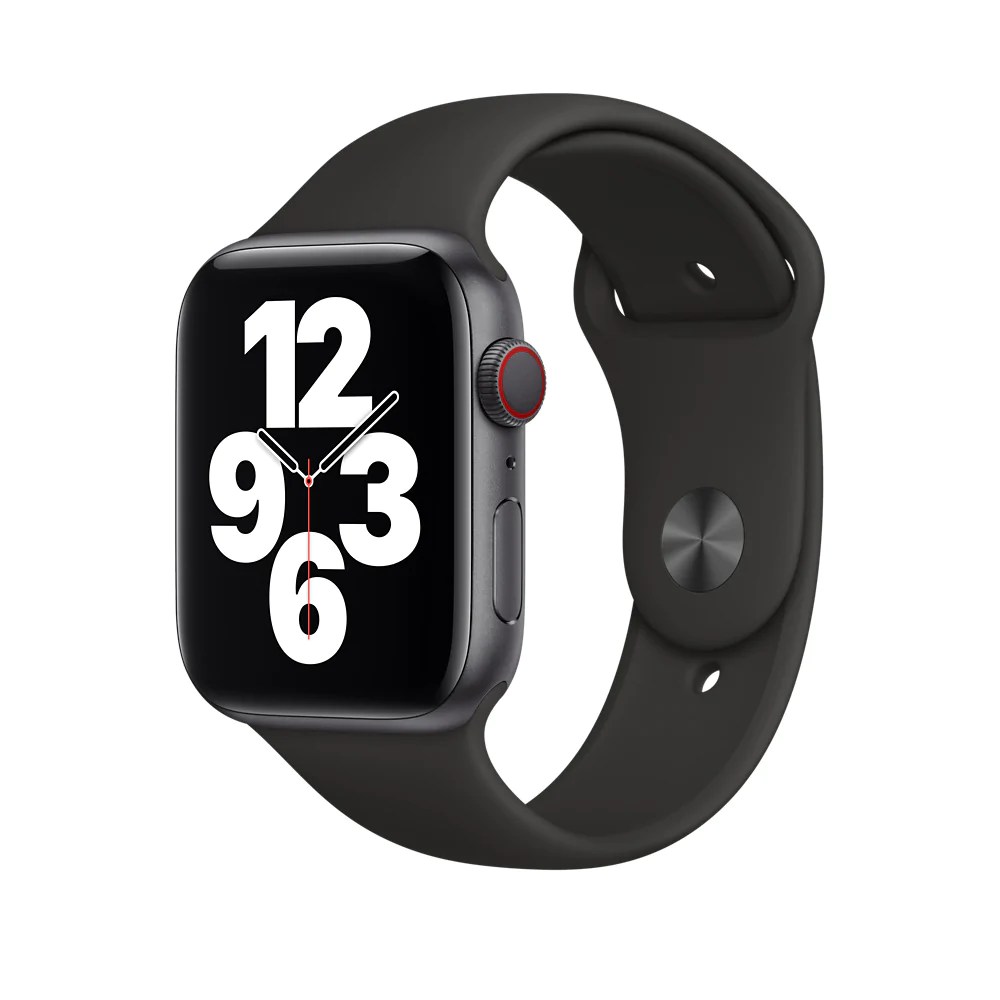 Plain Silicone Strap for Apple iWatch (38mm/40mm/41mm/42mm/44mm/45mm/49mm)