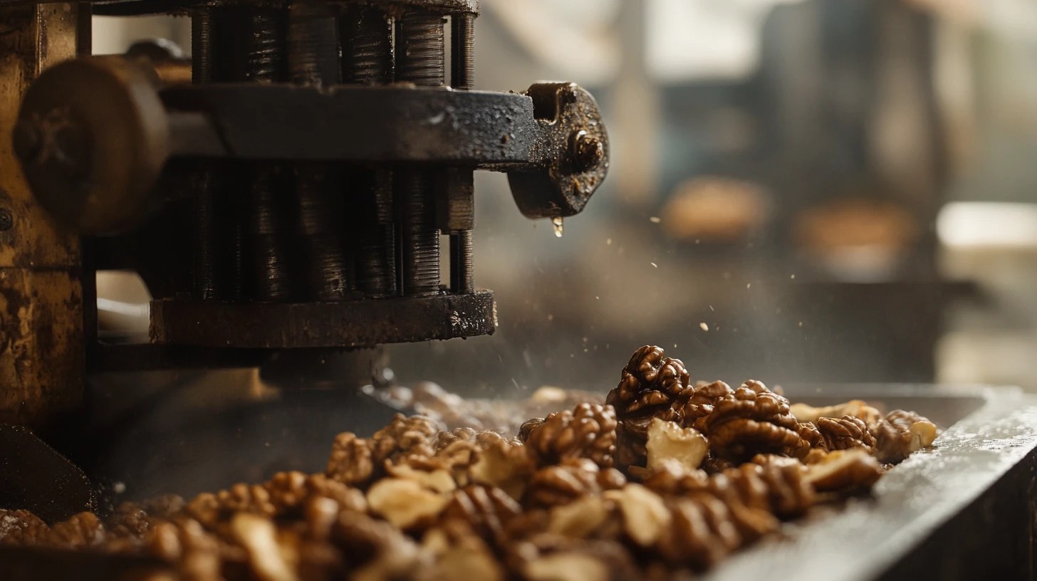 Cold pressed organic walnut oil