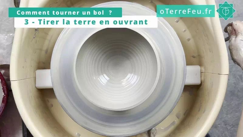 comment tourner un bol poterie - le bol terminé