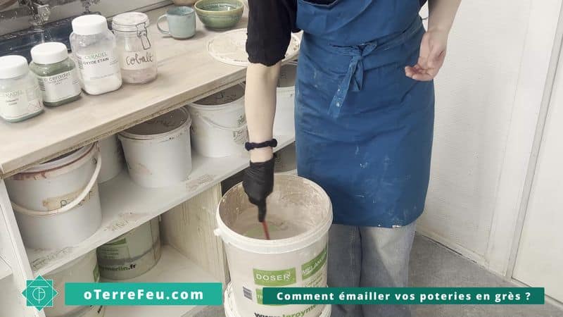 quelle est la proportion d’eau à utiliser pour l’émail