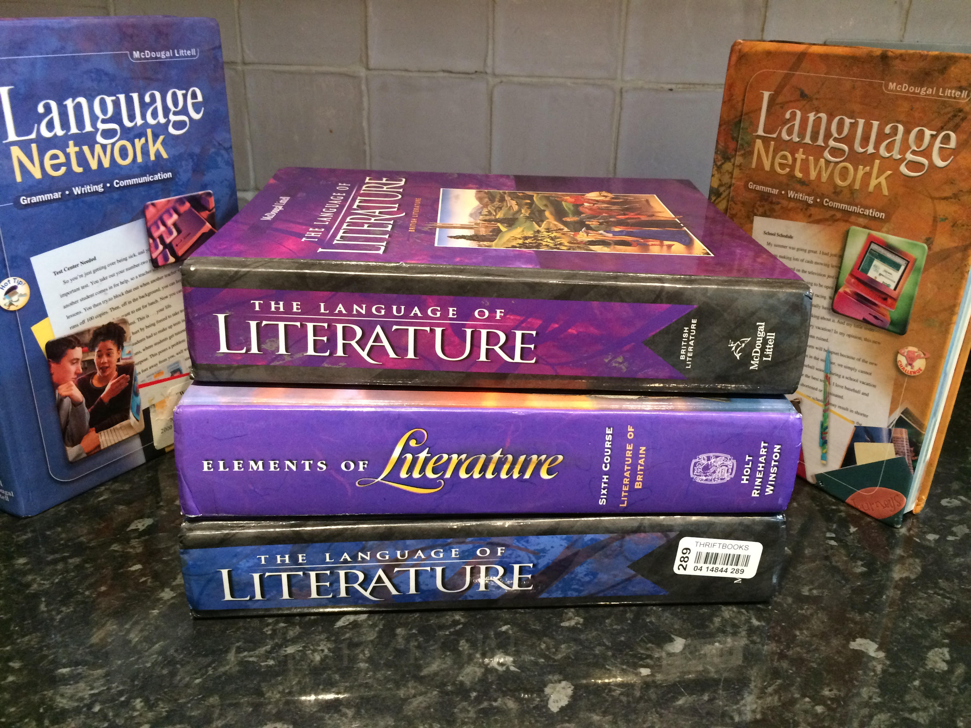 Are these the best English subject textbooks you