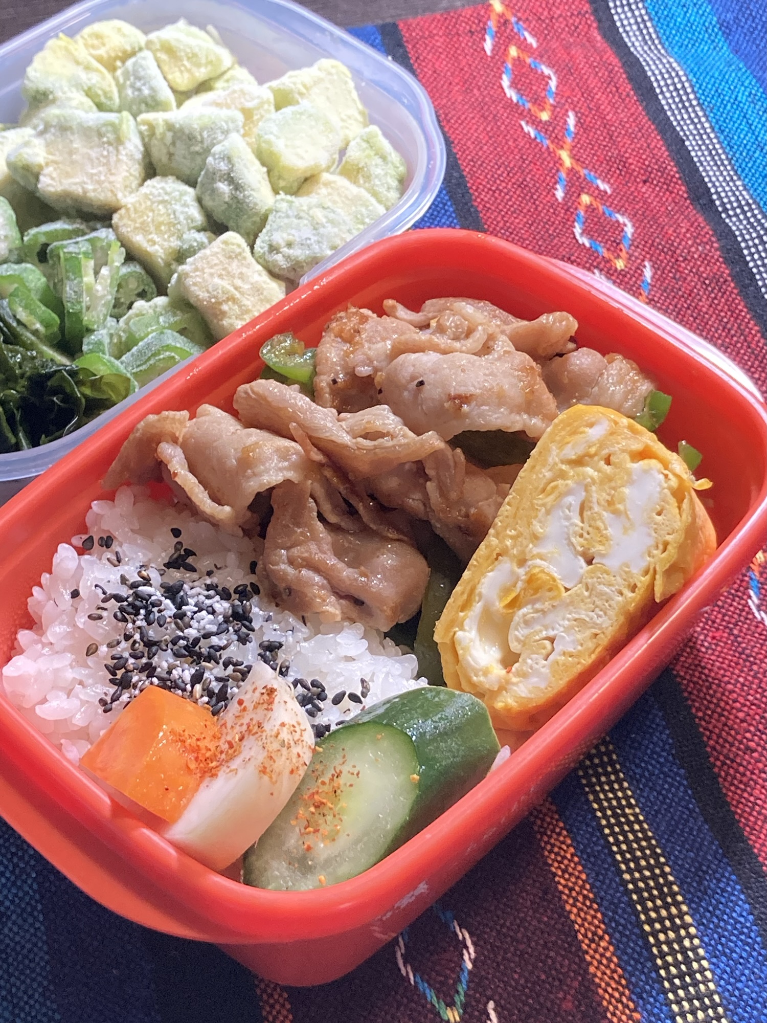 豚バラ生姜焼き弁当