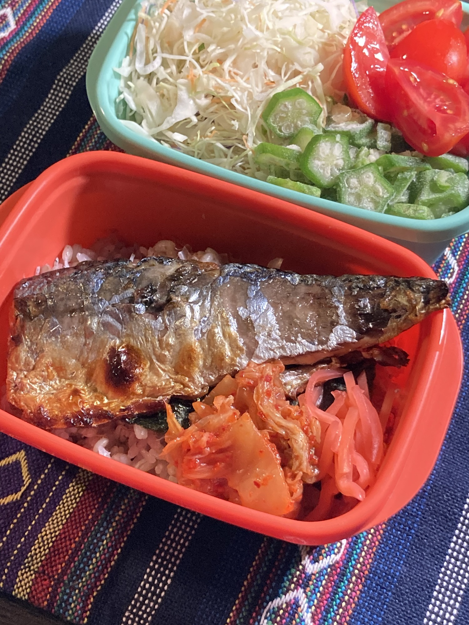 鯖のり弁