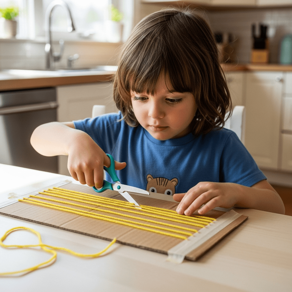 Taped String Snipping