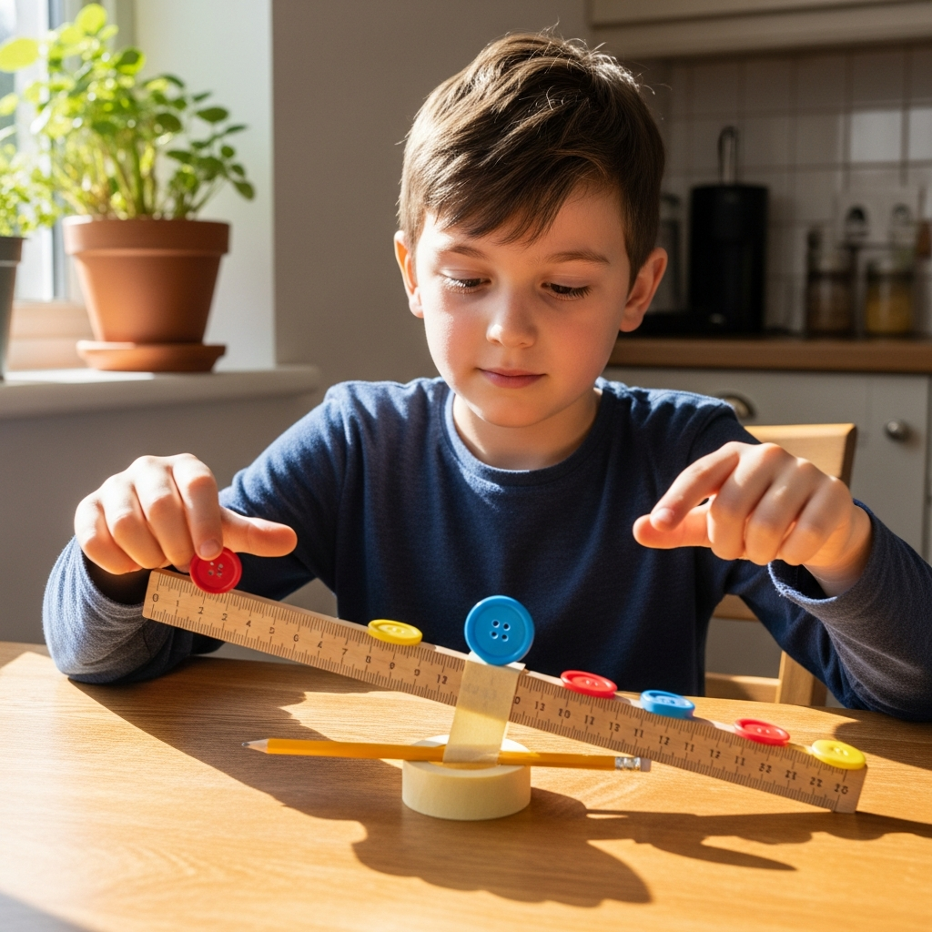 The Button Balance Scale