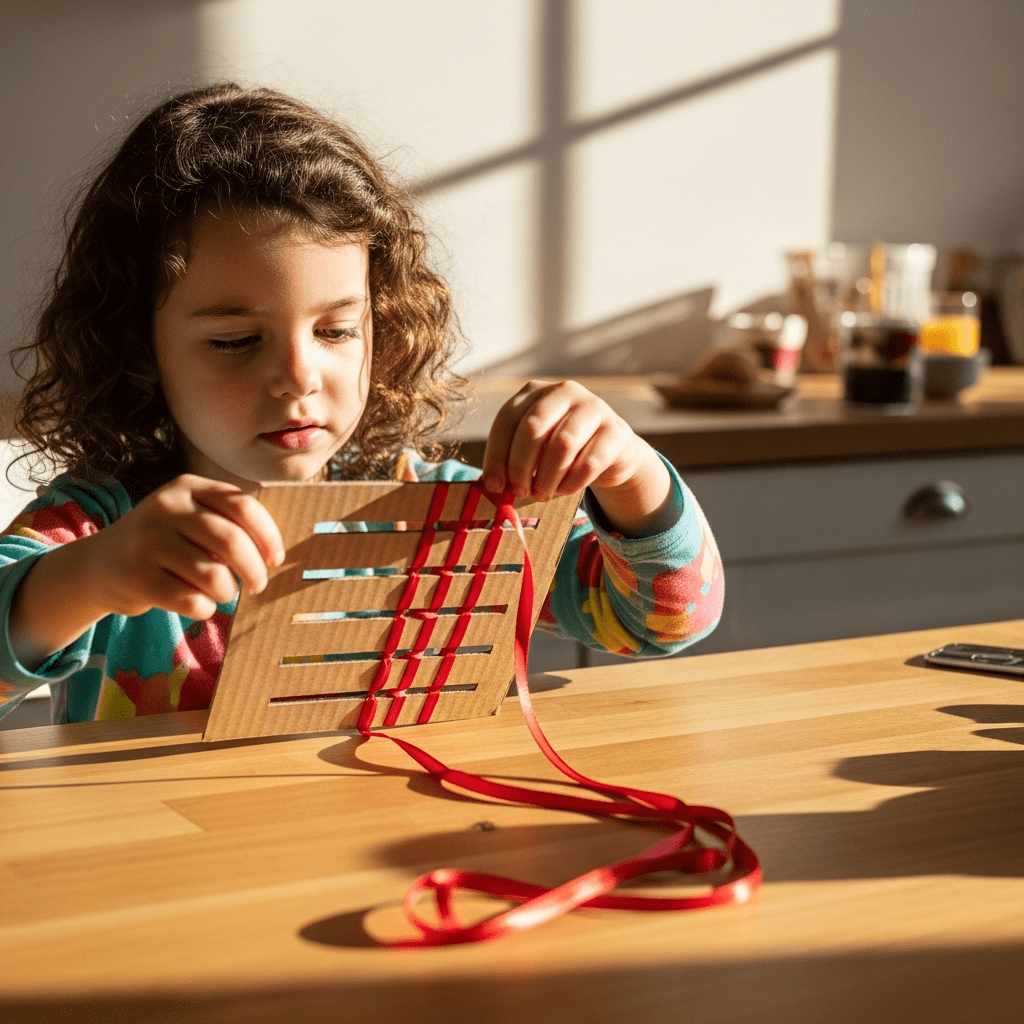 The Cardboard Ribbon Slider