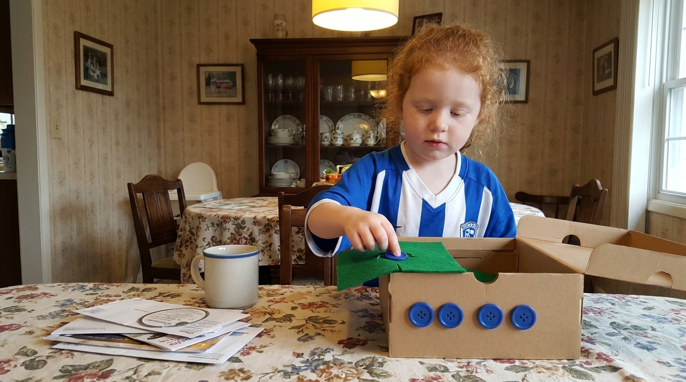 Hidden Treasure Button Box