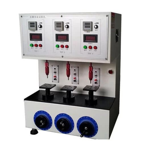 Button Testing Machine - Landscape Art Collection - High Resolution Quality