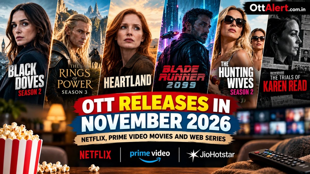 OTT Releases in November 2026: Netflix, Prime Video Movies and Web Series